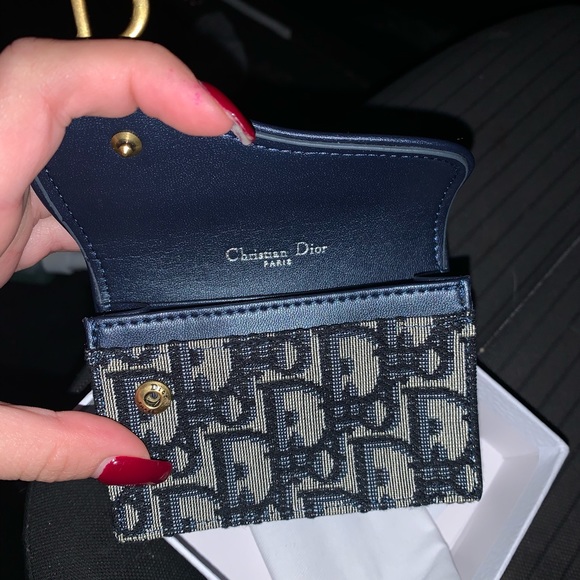 Authentic Dior oblique wallet - Picture 3 of 4